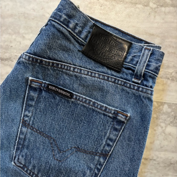 Harley Davidson vintage motorcycle jeans size 32x32 - Picture 2 of 5